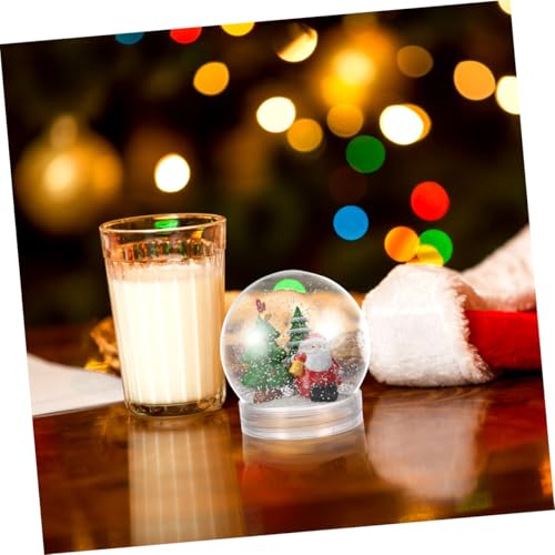 Bolas plásticas de 150ml para decoraciones navideñas y diseño del hogar 6