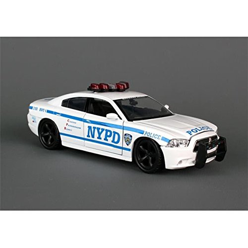 NYPD Dodge Charger a escala 1:24 miniatura 1