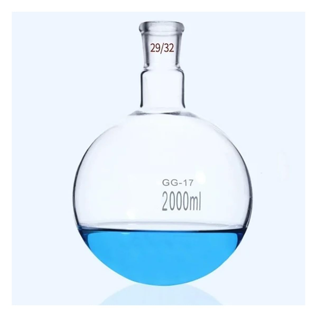 Attrezzature e forniture di laboratorio Pallone a fondo tondo con bocca standard singola, capacità 100 ml-250 ml-500 ml-50000 ml e pallone collo 29/32