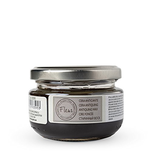 FLEUR DESIGNER'S PAINT TO-DO 83595 Cera Anticante, 100 ml, Grigio, 1x1.5x20 cm