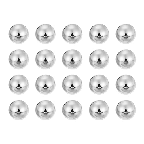 Bolas de acero de rodamiento con superficie pulida espejo de 4 mm G10 uxcell de alta dureza