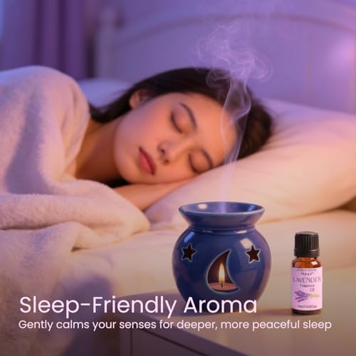 Image of Floryn Decor 15ml Aroma Oil Fragrance Oil for Diffuser, Candles, Soap & Aroma Therapy | Long Lasting Floral Scent | Premium Concentrated Aroma Oil (Lavender&Sandalwood)