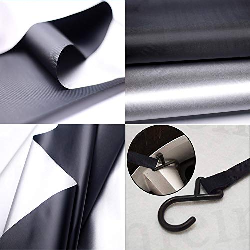 Mitad Cubierta de Coche universal para proteger tu hatchback al aire libre 6