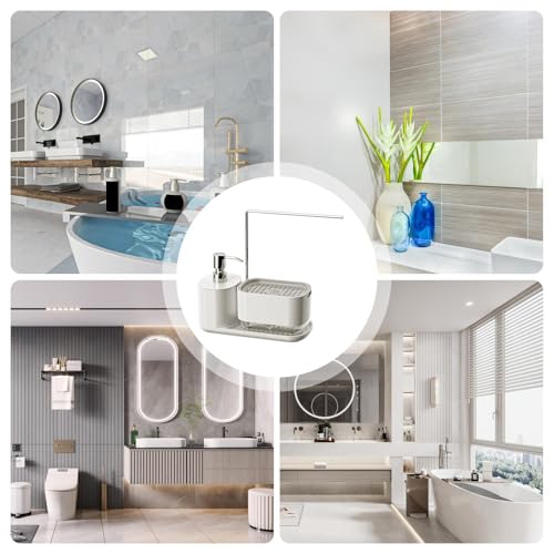 Sink organizer caddy multi-usage pour harmoniser la cuisine et la salle de bain - 6