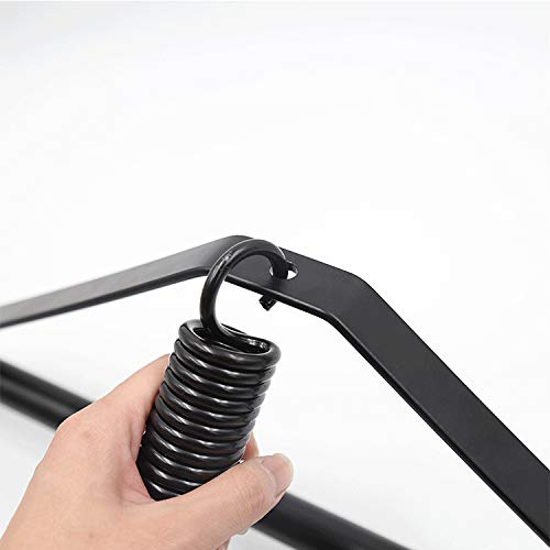 Black Sex Swing | Adjustable Couples Adult Position Toy | Positioning Furniture for Couples Women Men | Bondage BDSM Ball Gag Flogger Nipple Clamp Included - Thumbnail 4