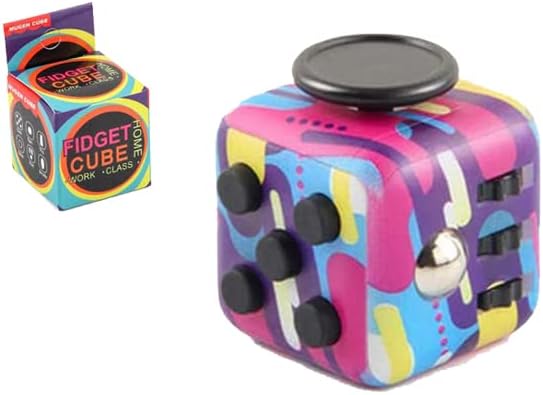 Juego de 3 cubos para la ansiedad, cubo para aliviar el estrés, paquete de cubos para aliviar el estrés, la ansiedad y la presión, para adultos y