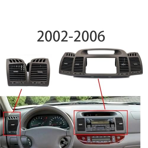 Grille d'aération centrale Camry 2002-2006 avec volets orientables - 2