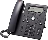 Cisco IP Phone 6841 with Multi-Platform Phone Firmware, 3.5-inch Grayscale Display, Regional Power Adapter Included, 4 SIP Registrations (CP-6841-3PW-NA-K9=)