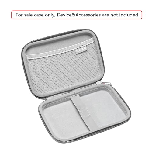 RLSOCO Tasche für Sharp Electronic Dictionary Brain PW-NA1-B/PW-H2-B/PW-H1-B/PW-NA1-R/PW-SH7-W/PW-AA2-W Compact (Grau)