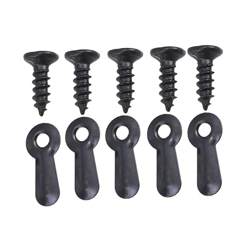 Image of 600pcs Picture Frame Hanger Kit Easy to Install Picture Hanging Hardware Screws Black Frame Hangers for Home Decor and Artwork