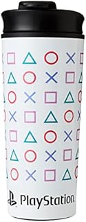 Pyramid International MTM25995 Playstation (Shapes) Metal Travel Mug, 2 Count (Pack of 1)