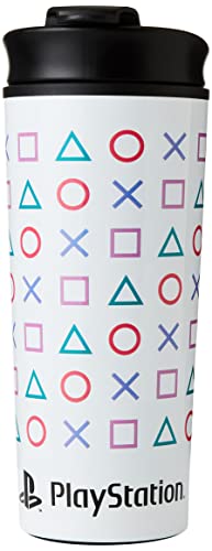 Pyramid International MTM25995 Playstation (Shapes) Metal Travel Mug, 2 Count (Pack of 1)