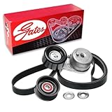 Gates Complete Serpentine Belt Drive Component Kit compatible with Nissan Xterra 4.0L V6 2007-2013