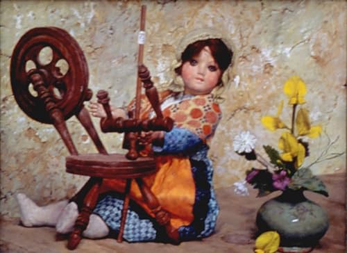 Cuadros para dormitorios: lienzo decorativo Penélope de Ted Seth Jacobs 60x90cm