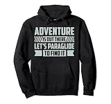 Parapente Entrenador Papá & Mamá Paramotor Sky Love Paracaídas Sudadera con Capucha
