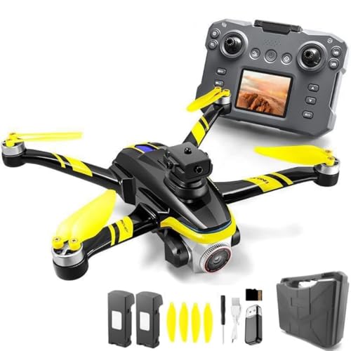 Drone with Screen Display Remote Control, 1080P Dual Camera, Speed