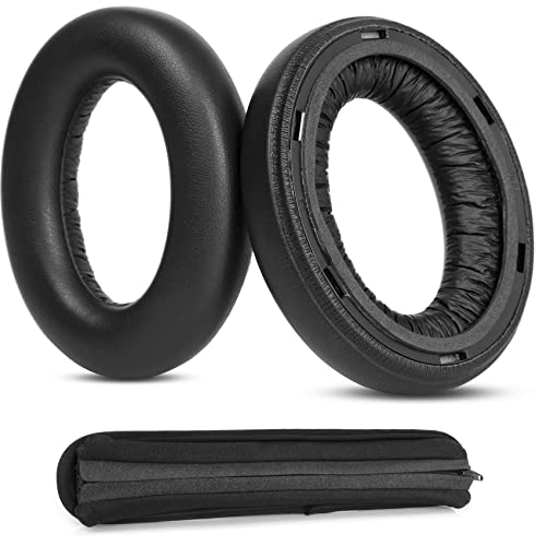 Coussinets Momentum 4 noir haute densité : isolation acoustique et mousse de rechange pour casque