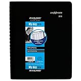 AT-A-GLANCE DayMinder Daily Appointment Book, January 2018 - December 2018, 7-7/8
