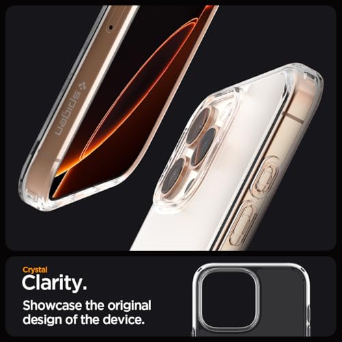 Image of Spigen for iPhone 16 Pro Max Case, Ultra Hybrid [No Magnet Ring][Anti-Yellowing] - Frost Clear