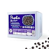 Pascha Organic Extra Dark Chocolate Chips - 85% Cacao Bittersweet - Vegan, Keto-Friendly Baking Chips - Rainforest Alliance Certified - No Dairy, Soy, Gluten or Nuts (10 lbs)