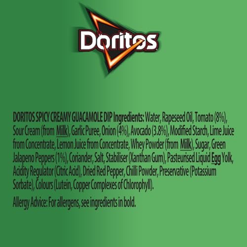 Doritos Spicy Creamy Guacamole Sharing Dip 270 g