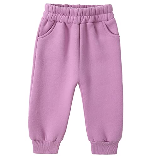 Boys Girls Fall Winter Soft Fleece Lined 2 Piece Athletic Hoodie and Jogger Pants Tracksuit Set,18 Months-14 Years3