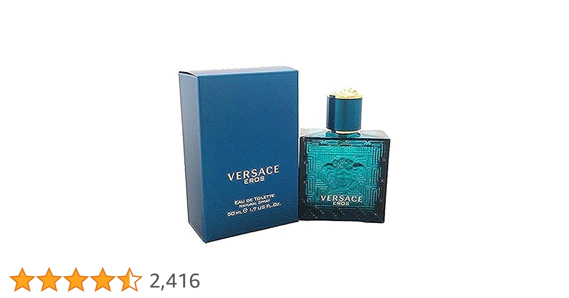 新品未開封　VERSACE　ヴェルサーチェ エロス オードトワレ 50ml ヴェルサーチェ エロス エナジー オーデパルファム 50ml