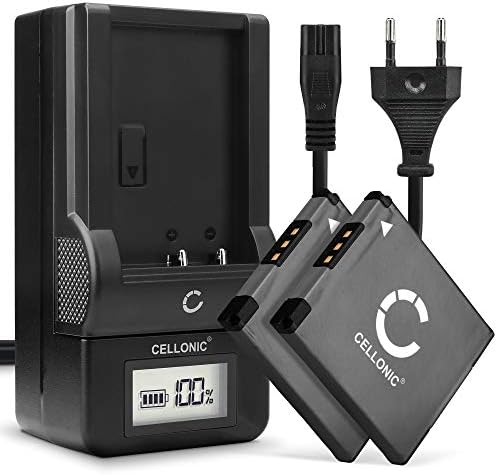 CELLONIC, Batterie pour Caméra, Compatible avec Panasonic Lumix DMC-G80
