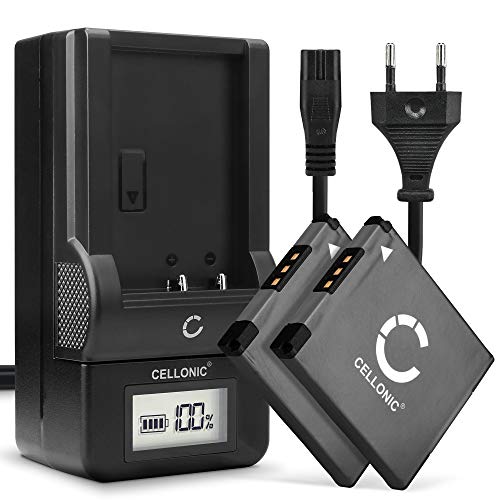 CELLONIC 2x Batteria per Fotocamera Compatibile con Canon IXUS 285