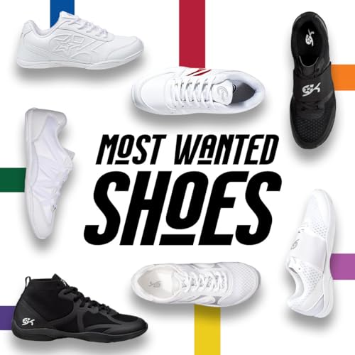 chassé Ace II Cheerleading Shoes - White Cheer Shoes for Girls - Thumbnail 4