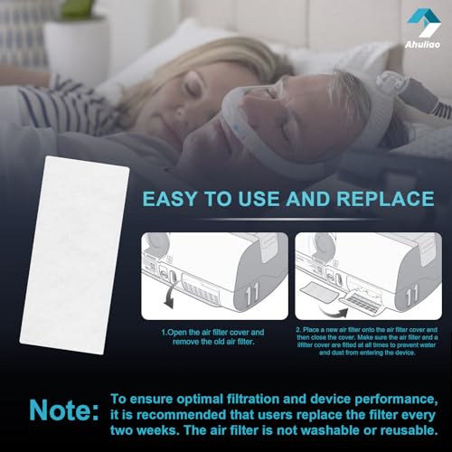 Image of 60 Pack for Resmed Airsense 11 Filter Replacement Resmed Airsense 11 CPAP Autoset Machine Supplies Filters