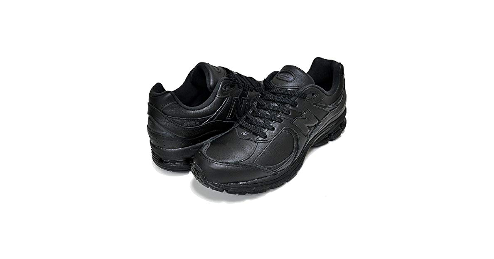 じゅん　ニューバランス ML2002RK 27.5 黒 オールレザー NEW BALANCE ML2002RK 