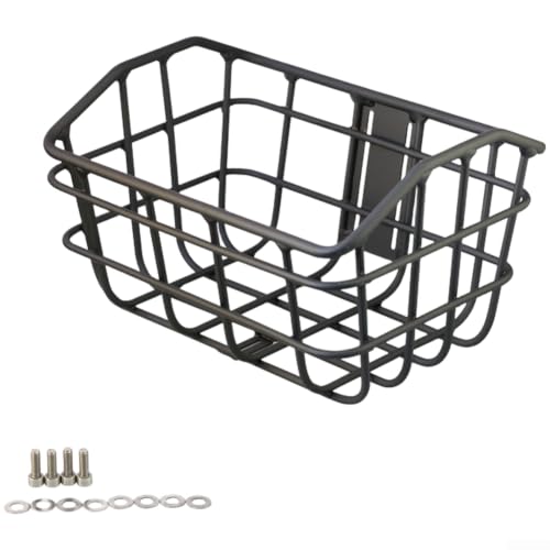 Cesta de bicicleta de gran capacidad para compras y viajes diarios en ciudad