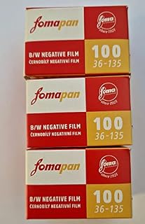 Fomapan 100ASA 135-36 Pack Of Three