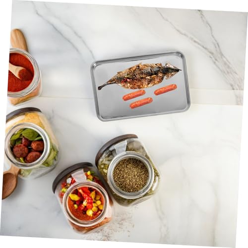 Plateaux de cuisson au design élégant et solide en acier inoxydable pur - 6