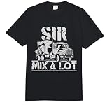 Sir Mix A Lot Concrete Mixer Driver Construction Concrete Comfort Colors Adult Heavyweight T-Shirt