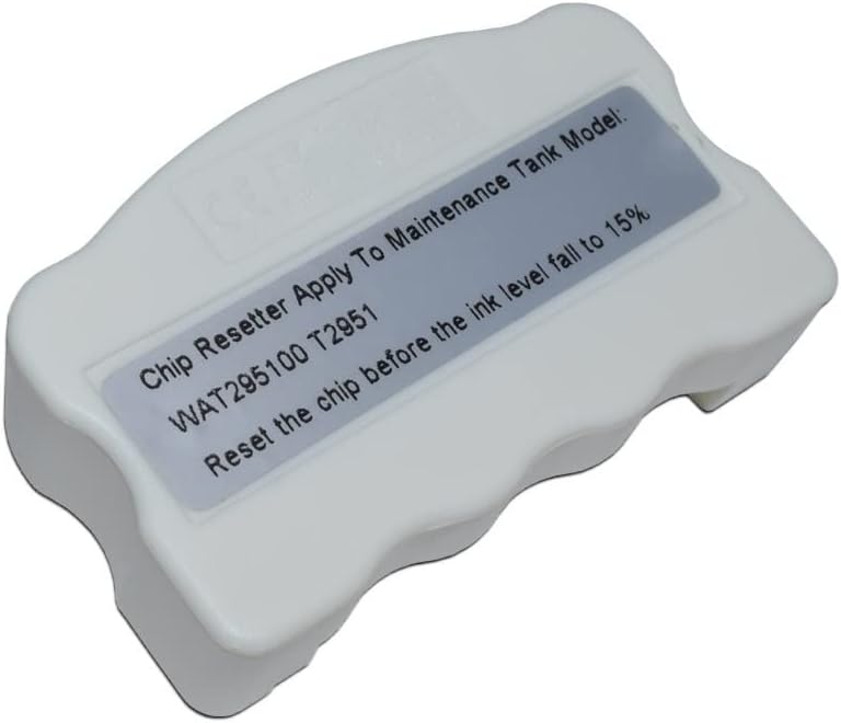 Printer Accessories Compatible with T2951 C13T295100 Waste Ink Maintenance Box Tank Chip Resetter Compatible with Epson PM-525 PM-520 PM520 PM525 PM 520 525