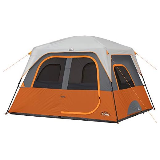CORE Tiendas de campaña para 4 personas/6 personas (6 personas)
