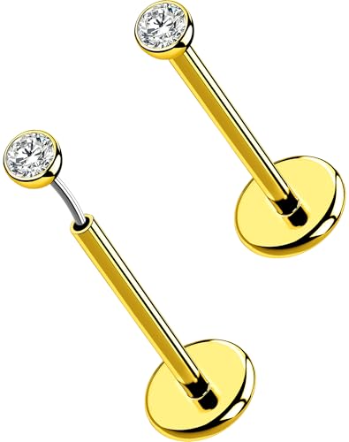 OUFER Titanium Threadless Nose Studs