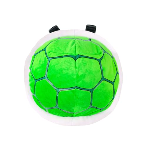Quahzify Mochila Forma de Tortuga, Mochila De Peluche De Caparazón De Tortuga, Mochila Escolar de Dibujos Animados para Niños, Multifuncional, 30cm