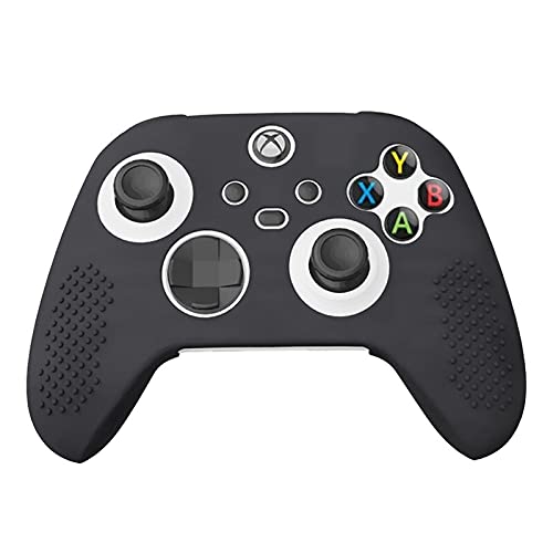 Custodia protettiva in silicone per Xbox Series S X Game Controller Gamepad (nero)