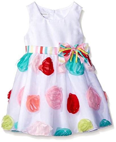 Bonnie Baby Baby Girls  Birthday Party Dress, Multi-Color, 12 Months