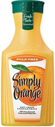 Simply Original Orange Juice, 1.75 Liter - 6 per case.