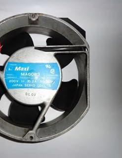 MA60B3S AC 200V 17250 Double Ball Cooling Fan 3 Month Warranty Send by DHL