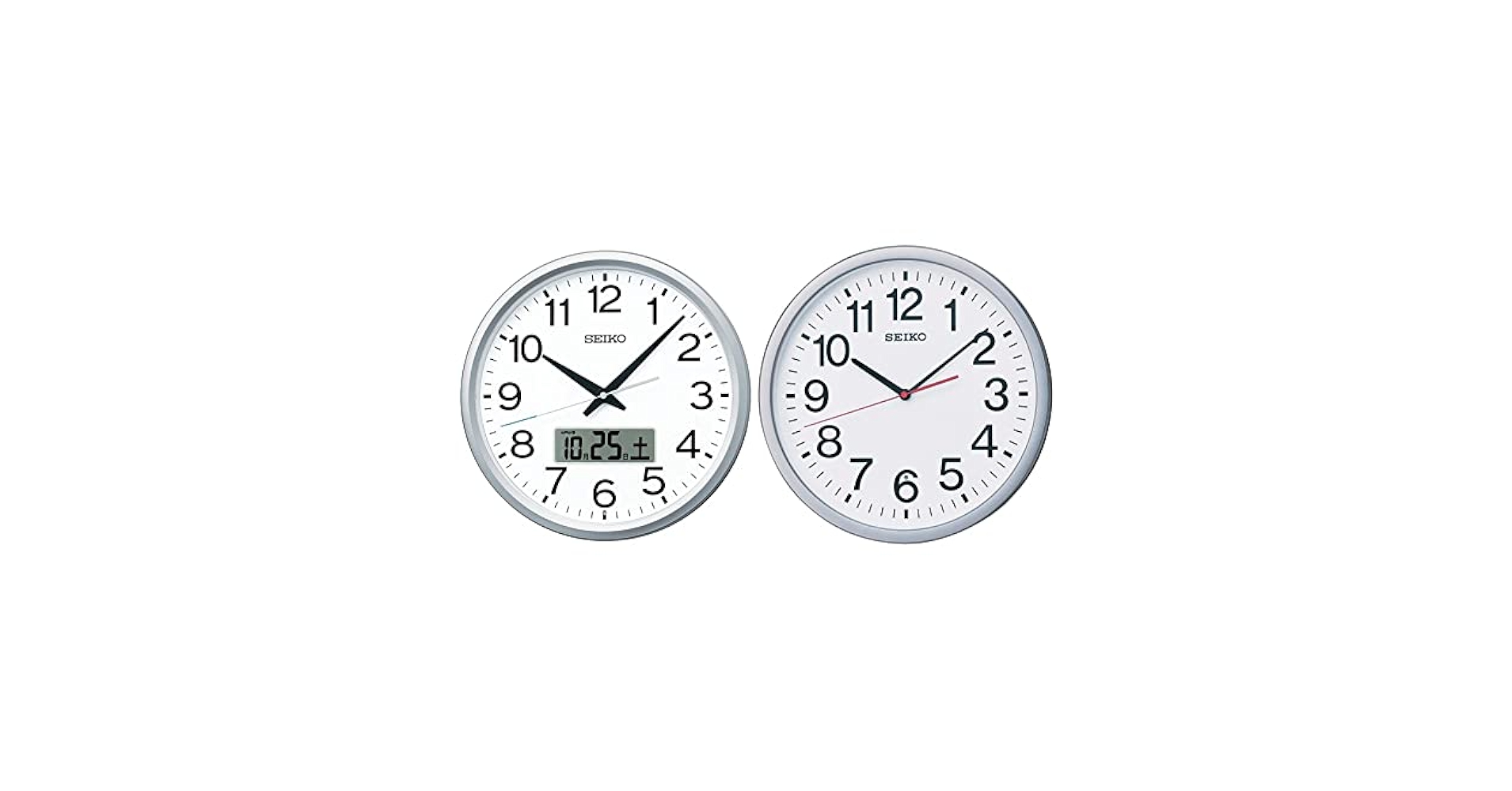 SEIKO セイコー PT202S 壁掛け時計　掛時計　シルバー　電波　アナログ PT202S | 報時付 | セイコーウオッチ株式会社