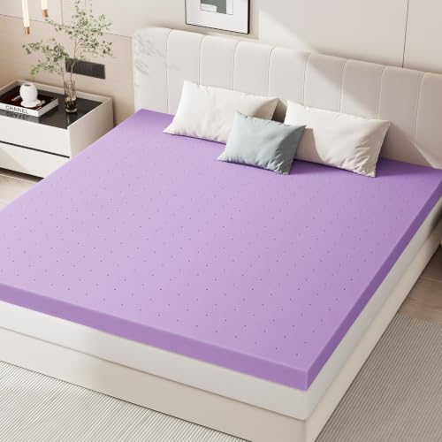 Image of Sweetcrispy Mattress Topper King, 3 Inch Cooling Gel Memory Foam Mattress Pad for Pressure Relief, Breathable Bed Topper for Back Pain, Sleeper Sofa RV Camper, CertiPUR-US Certified
