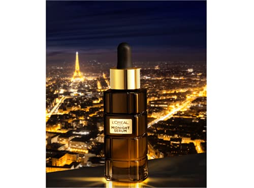 L’Oréal Paris – Midnight Sérum Age Perfect Renaissance Cellulaire - Soin Visage Anti-Rides, Fermeté, Éclat – Au Complexe Antioxydant Protecteur - Tous Types de Peaux – 30 ml (Lot de 2)