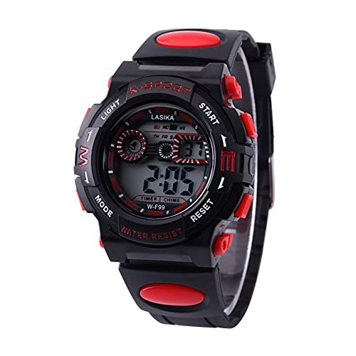 腕時計 用 キッズ腕時計 デジタル腕時計 おしゃれ 男の子ウォッチ ボーイズスポーツウォッチ 人気 多機能 ウォッチ アウトドア 入学祝い クリスマス 誕生日プレゼント