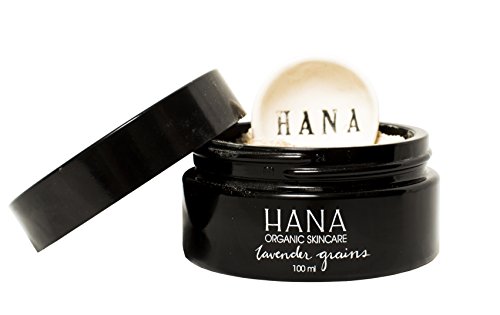 HANA Organic Skincare - Organic/Vegan Lavender Grains Facial Cleanser + Exfoliator