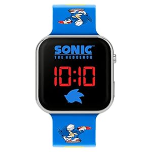 Sonic Boy’s Digital Quartz Watch with Silicone Strap SNC4137